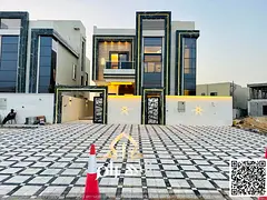 No down payment | Own a luxurious 3700 sq ft villa in Al Zahia, Ajman | 5 master bedrooms + 2 living