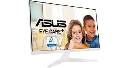 ASUS 24 Inch White Full HD (Hdmi, VGA) 75Hz 1ms Flicker Free AMD FreeSync