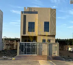 Villa for sale in Al Zahia – Prime location, two floors and a roof, close to the main street, free