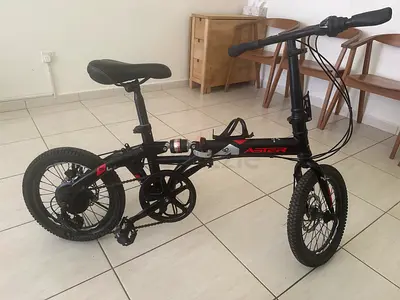 Folding 16”Aster Compact Bike - Lightweight, Good Condition