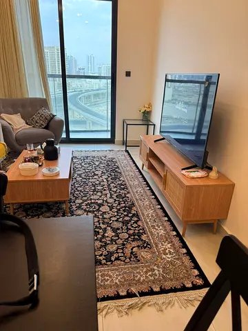 Furnished 2BR Apartment | Binghatti Gems | Balcony & Pool Access | Downtown View