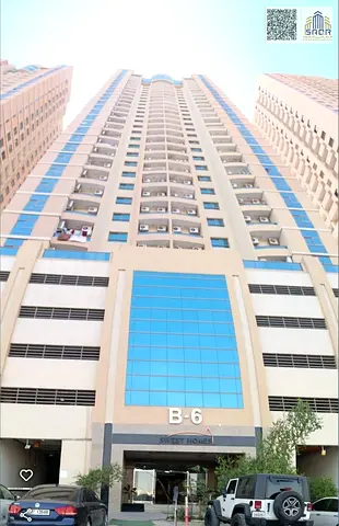 Fully furnished 2-bedroom apartment with a living room in a prime location connecting all Emirates, offering comfort, elegance, and easy access to maj
