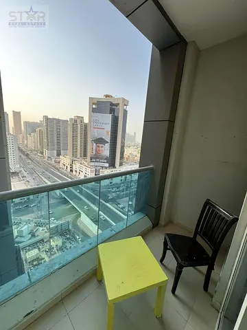 غرفه وصاله للايجار الشهري في عجمان