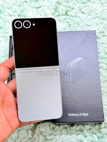SAMSUNG GALAXY Z FLIP 6 512GB STORAGE SLIVER COLOR