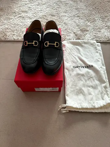 Ferragamo loafers, size 38