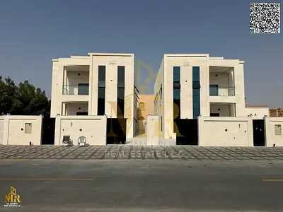 فيلا بالروضة قرب أكاديمية عجمان، طابقين وروف، مصعد، 5 غرف