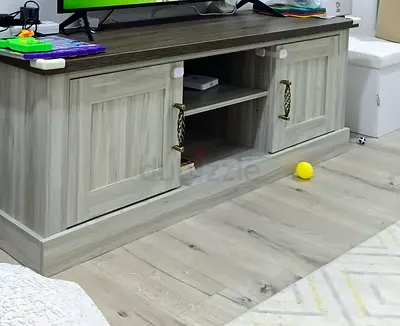 Light Wood TV Cabinet / Entertainment Unit with Storage