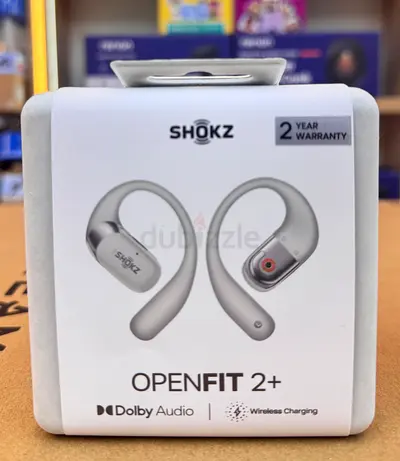 Shokz NEW OpenFit 2+ Open-Ear Headphones