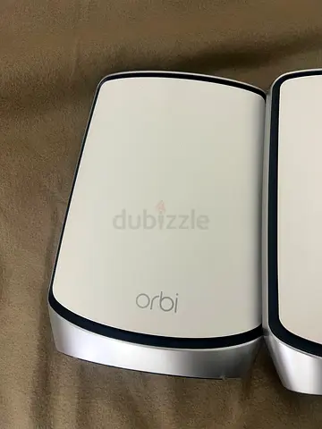 Netgear RBK852-100EUS Orbi Whole Home Tri-Band Mesh WiFi 6 System, 11AX AX6000