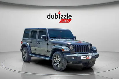 AED 1824/month | 2023 Jeep Wrangler Unlimited  | GCC Specs | Ref#455531