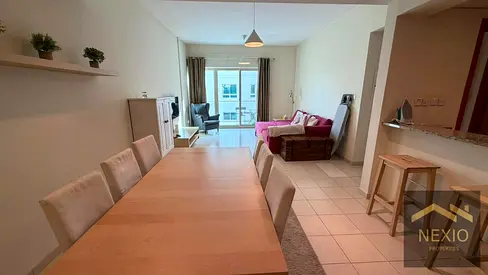 Furnished 1BR | Pool & Courtyard View | Al Ghozlan 2