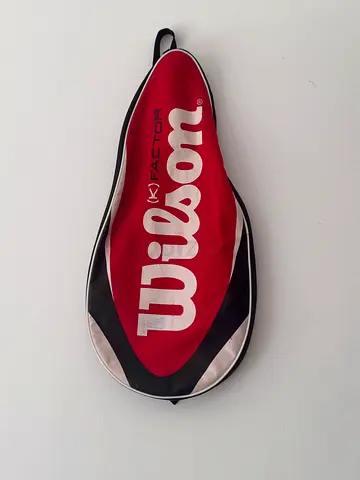 Original WILSON (K)Factor series tennis racket bag (Holds 1-2 rackets)