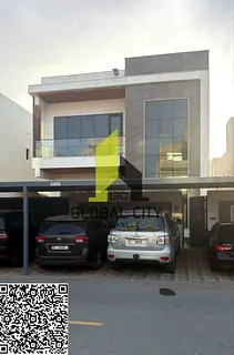 Fully Furnished ! 5 Bedrooms+Maid room ! Villa For Rent ! Just 100,000 ! Helio 2 ! Ajman.