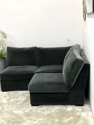 Crate and Barrel 3-Seater Sectional Sofa