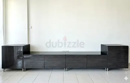 Besta IKEA cabinets and side board