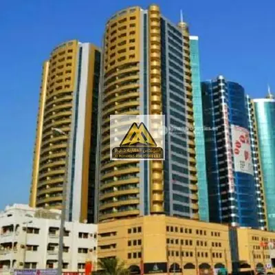 A strong investment opportunity for sale in Horizon Towers, Ajman. A spacious apartment in a prime location, suitable for family living or investment