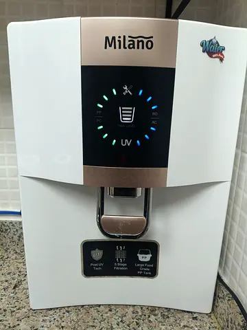 Milano UV Water Purifier - Countertop RO/UV Unit in White