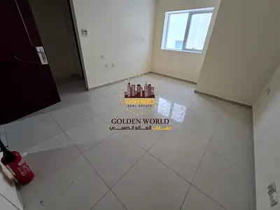 Studio for Annual Rent in Al Taawun in a Prime Location Near Dubai and Daily Services with Separate Kitchen, Practical Layout and Flexible Payment Op