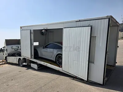 سطحه مغلقة من دبي الى الرياض نقل سيارات الامارات السعودية