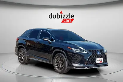 AED 1748/month | 2020 Lexus RX-Series RX 450h F Sport | GCC Specs | Ref#462362