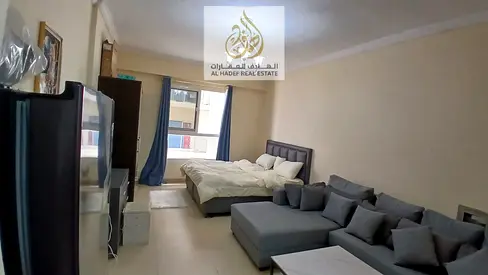 🏙️✨ For Monthly Rent — Prime Studio in Jasmine Towers, opposite City Centre Ajman ✨🏙️ An excellent opportunity for upscale and comfortable living in