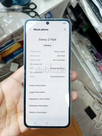 Samsung Galaxy flip 6