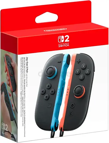 Genuine Nintendo Switch Joy-Con (Left + Right) Neon Blue/Red - New in Box