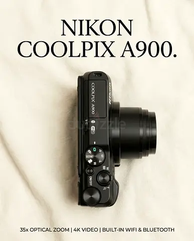 Nikon cool pix a900 4k camera
