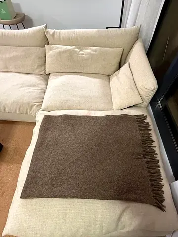 High quality Marina Home Feather filled sofa l shape