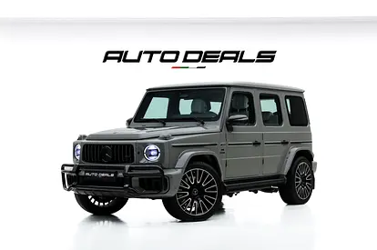 2025 Mercedes Benz G 63 AMG | GCC | Warranty &amp; Service Contract | Low Mileage | Well Maintained