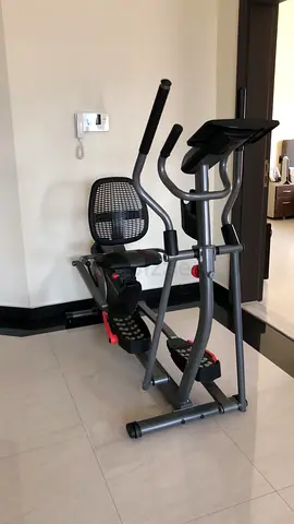 Used Elliptical Cross Trainer with Recumbent Seat - Good Condition