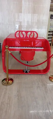 Ferrari Car Shaped Red Grand Piano