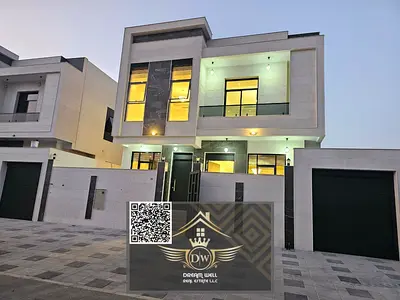 Luxury Villa in Al Bahia - For Sale - Ajman | 5 Master Bedrooms | Majlis and Master Living Room | High-End Finishing | Price Includes Air Conditioning