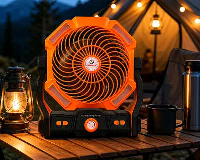 Quiet Mini Fan with Strong Airflow 💨