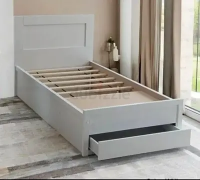 Brand New single Bed 90cm 190cm with storage available