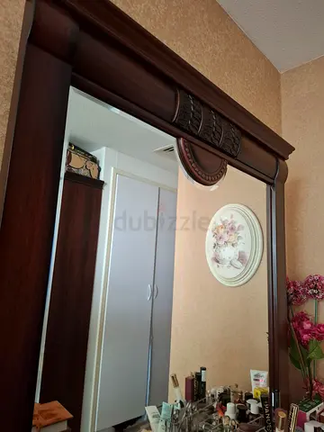 Bed room with matres and dresser 500Dhs
