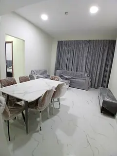 Brand New Building Fully Furnished 1bhk With Balcony 12 Cheques Payment Aed 36K With Parking