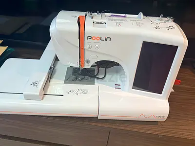 Portable computerized Poolin embroidery machine - lightly used
