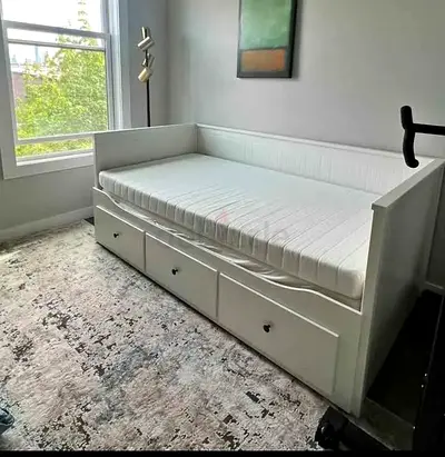 Ikea Day bed with two mettreses available in perfect condition