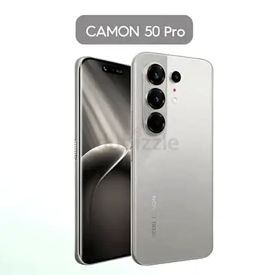 TECNO Camon 50 Pro - Unlocked, Silver, Excellent Condition PTA APPROVED