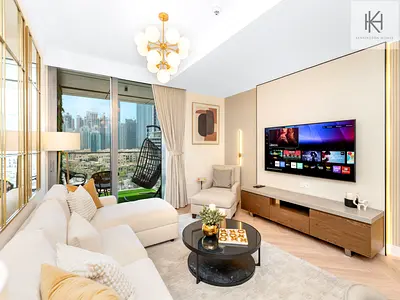 No Commission ! Free Bills ! Kensington - Cosy Burj View Flat+Dubai Mall link!