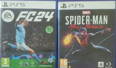 Ea fc 24 and miles morales spiderman