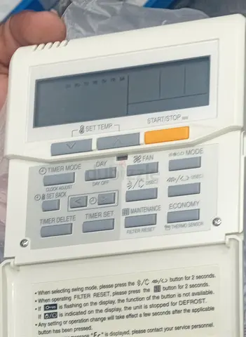 Wall-mounted Air Conditioner Remote/Controller (split AC thermostat) - Working Condition good origin