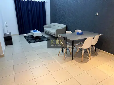 Furnished 1BR Apartment | Diamond Views III | Poolside View
