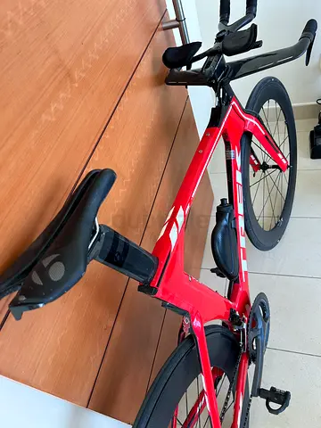 Trek Speed Concept Time Trial / Triathlon Bike Frame - Red