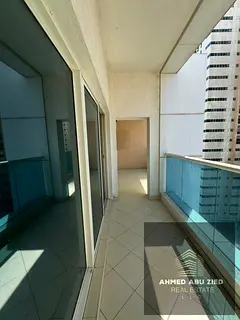 Spacious 1BR hall with full sea view in Al Rashidiya 3 – Ajman One Towers. Master bedroom, 2 bathr