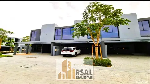 Lavish 4 Bedroom townhouse with maid room // with All Amenities // Gated community Robinia Massar
