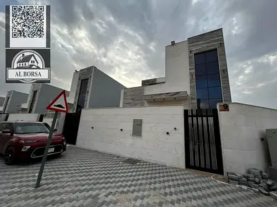 🏡 فيلا للإيجار الحليو 2 عجمان | 4 غرف ماستر + رووف + مجلس وصالة | 115 ألف سنويًا 💸