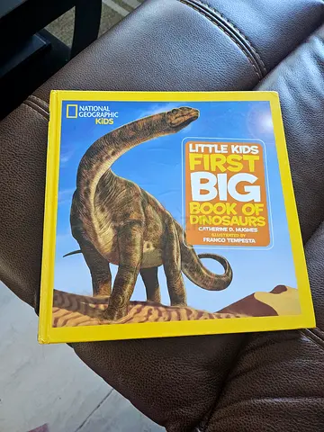 National Geographic Little Kids: First Big Book of Dinosaurs (Hardcover)