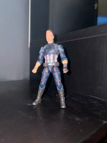 (Cash only) caption America action figure